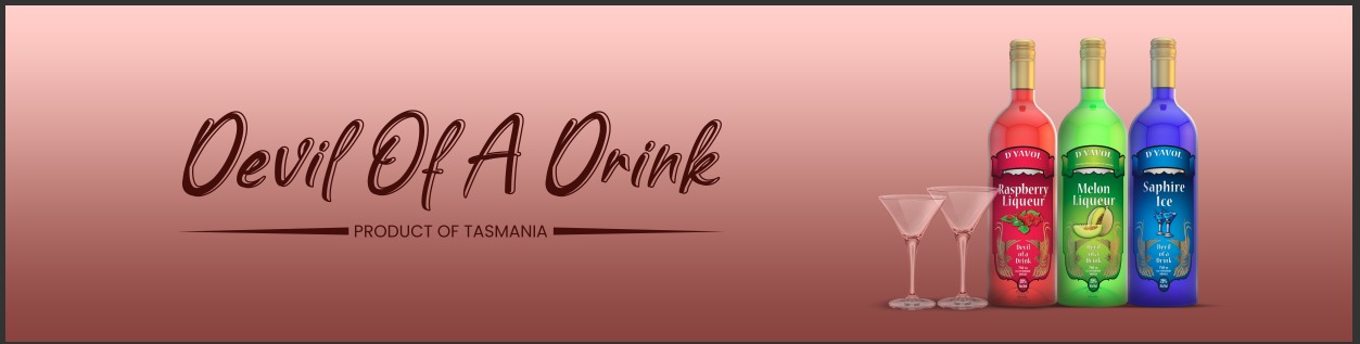 Devil Of A Drink Banner campaign design